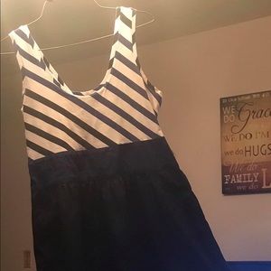 Navy Blue Sun Dress